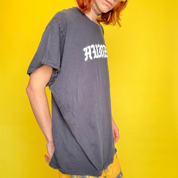 Brooklyn Vertical Black Gothic Humble Graphic Tee XXL - Picture 2 of 6